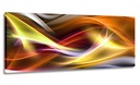 PANORÁMA FAREBNÝ ABSTRAKT 170x70 NA PLÁTNO