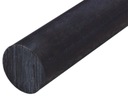 POLYAMIDOVÁ TYČ 55x1000 PA6-MO valček BLACK BORAMID