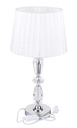 Elegantná lampa WHITE LAMP strieborná VALENTÍN