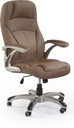 Kancelárska stolička CARLOS svetlohnedá, max 136kg