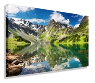 IMAGE MOUNTAINS LAKE ČRENÍK PLÁTNE 100x70 IMAGE MOUNTAINS LAKE ČRENÍK PLÁTNE 100x70