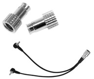 Adaptér 2x crc9 ts5 2x TS9 na FME pre modem Adaptér 2x crc9 ts5 2x TS9 na FME pre modem