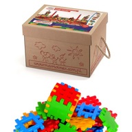 MIX oblátkové stavebné bloky 170 kusov. v kartóne