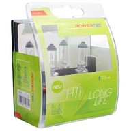 2x H11 Long Life PowerTec xenónová 12V DUO žiarovka 2x H11 Long Life PowerTec xenónová 12V DUO žiarovka