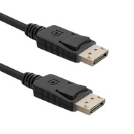 Q DISPLEJ PORT KÁBEL v1.2 M/M 3m dlhý KÁBEL 4k2k Q DISPLEJ PORT KÁBEL v1.2 M/M 3m dlhý KÁBEL 4k2k