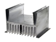 RADIÁTOR pre 1-fázové SSR 1K/W 100x124x80mm RADIÁTOR pre 1-fázové SSR 1K/W 100x124x80mm