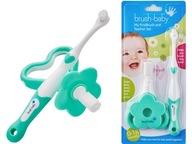 BRUSH-BABY sada TeetherSET + FirstBrush (0-18) BRUSH-BABY sada TeetherSET + FirstBrush (0-18)