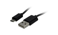 USB microUSB kábel 3m prechod z USB na micro USB