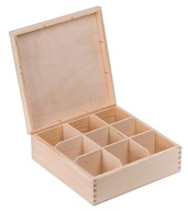 ČAJ BOX 9 DECOUPAGE darčekové eko drevo ČAJ BOX 9 DECOUPAGE darčekové eko drevo