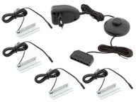 KPL.4x PVC LED klip na sklenenú poličku + napájací zdroj KPL.4x PVC LED klip na sklenenú poličku + napájací zdroj