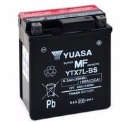 BATÉRIA YUASA YTX7L-BS 12V/6Ah YTX7L-BS HORNET