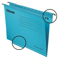Závesné priečinky Esselte Pendaflex, 25 ks, modré