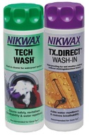 Nikwax TECH WASH 300 ml + sada TX DIRECT 300 ml