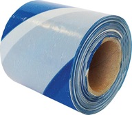 Jednostranná výstražná páska bielej a modrej farby