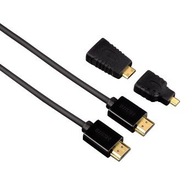 HDMI-HDMI 1,5 m + 2 HDMI(C+D) / HAMA ADAPTÉRY HDMI-HDMI 1,5 m + 2 HDMI(C+D) / HAMA ADAPTÉRY