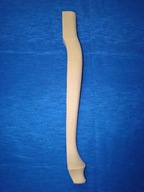 Ludwik ohnutá drevená noha, výška 58 cm