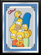 Tyčové zrkadlo 20X30 cm Rodina Simpsonovcov