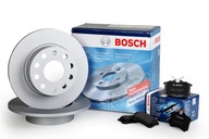 Kotúče Bosch, zadné platničky, AUDI A4 B6 B7, 245mm