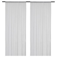 IKEA HILDRUN Závesy, súprava 2 ks, biele, bodkované IKEA HILDRUN Závesy, súprava 2 ks, biele, bodkované