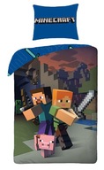 MINECRAFT STEVE ALEX POSTEĽNOSŤ PRE DETÁ PIG BAVLNA 140 MINECRAFT STEVE ALEX POSTEĽNOSŤ PRE DETÁ PIG BAVLNA 140