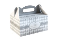 50x tortový box na striebornú svadobnú tortu 50x tortový box na striebornú svadobnú tortu