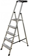Hliníkový rebrík Krause 126535 strieborný 3,05m