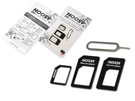 SADA ADAPTÉROV 4V1 MICRO NANO NORMAL SIM + KĽÚČ