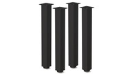 4 X DORA STOLOVEJ NOHY H 710 MM NASTAVITEĽNÁ ČIERNA 4 X DORA STOLOVEJ NOHY H 710 MM NASTAVITEĽNÁ ČIERNA