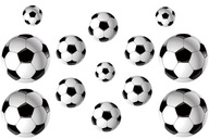 Samolepky na stenu FUTBALOVÉ loptičky + DARČEKY ZADARMO Samolepky na stenu FUTBALOVÉ loptičky + DARČEKY ZADARMO