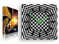 NÁSTENNÉ HODINY ILLUSION 3D OBRAZ NOVÁ KVALITA TICHÉ NÁSTENNÉ HODINY ILLUSION 3D OBRAZ NOVÁ KVALITA TICHÉ