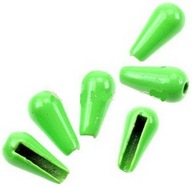 Tungsten Tear Drops Chartreuse 2,6mm 10ks