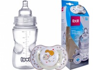 Fľaša Lovi Medical 250ml + cumlík Fľaša Lovi Medical 250ml + cumlík