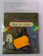 Gamakatsu G-Carp Pop-Up háčiky č. 1 - čierne Gamakatsu G-Carp Pop-Up háčiky č. 1 - čierne