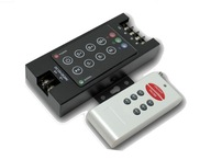 RGB RF ovládač - rádio - 12V 30A 360W ROZSAH RGB RF ovládač - rádio - 12V 30A 360W ROZSAH