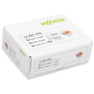 WAGO UNIVERZÁLNY RÝCHLOSPOJKA 2x0,2-4mm² 100 ks WAGO UNIVERZÁLNY RÝCHLOSPOJKA 2x0,2-4mm² 100 ks