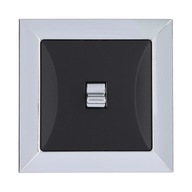 AMERICKÝ jednoduchý spínač OPAL-bis CHROME AMERICKÝ jednoduchý spínač OPAL-bis CHROME
