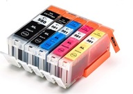 Sada 5x atramentov pre Canon Pixma PGI580 CLI581 XL Sada 5x atramentov pre Canon Pixma PGI580 CLI581 XL