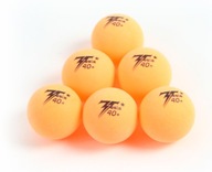 Pingpongové loptičky, stolný tenis, 6 oranžových