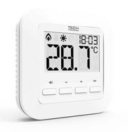Izbový regulátor TECH ST-295 v3, biely ovládač Izbový regulátor TECH ST-295 v3, biely ovládač