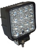 Pracovná lampa 16 LED halogénový vyhľadávač 48W 12V 24V Pracovná lampa 16 LED halogénový vyhľadávač 48W 12V 24V