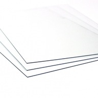 Bezfarebný masívny polykarbonát 1mm 30x30 cm obklad, formát Bezfarebný masívny polykarbonát 1mm 30x30 cm obklad, formát