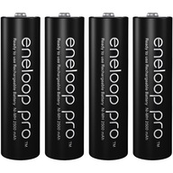 4x JAPONSKÉ BATÉRIE AA PANASONIC ENELOOP R6