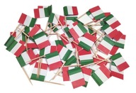 Pikery špáradlá Talianska vlajka Talianska 200ks Taliansko