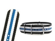 NATO NYLONOVÝ REMÍN NA HODINKY 20 FARIEB 500182 NATO NYLONOVÝ REMÍN NA HODINKY 20 FARIEB 500182