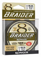 Konger Braid Braider x8 Bloody Red 0,25 / 150m