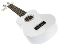BIELA UKULELE + PUZDRO + ÚCHYTKA + TRUBIČKY + Šnúrky BIELA UKULELE + PUZDRO + ÚCHYTKA + TRUBIČKY + Šnúrky