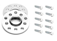 Dištančné podložky Audi A4 B5 B6 A6 10mm s prírubou + skrutky Dištančné podložky Audi A4 B5 B6 A6 10mm s prírubou + skrutky