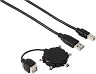 Sada HAMA MINI USB adaptéra čierna Sada HAMA MINI USB adaptéra čierna
