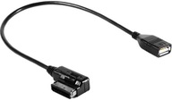KÁBLOVÝ KONEKTOR ADAPTÉR AMI MDI USB PRE AUDI VW ŠKODA KÁBLOVÝ KONEKTOR ADAPTÉR AMI MDI USB PRE AUDI VW ŠKODA
