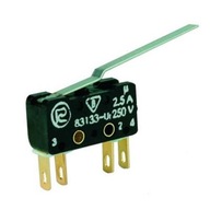 Mikrospínač 83-133s-54AR-35,75 páčka WLK Mikrospínač 83-133s-54AR-35,75 páčka WLK